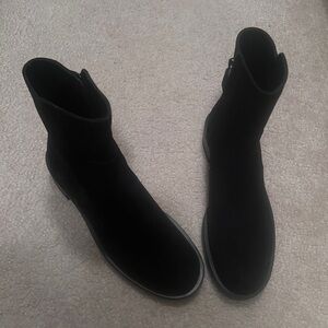 No box New Stuart Weitzman Women's 5050 Bold Zip Booties 7.5